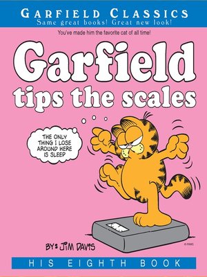 cover image of Garfield Tips the Scales